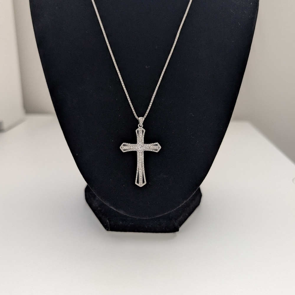 Gold Plated Cross Necklace
